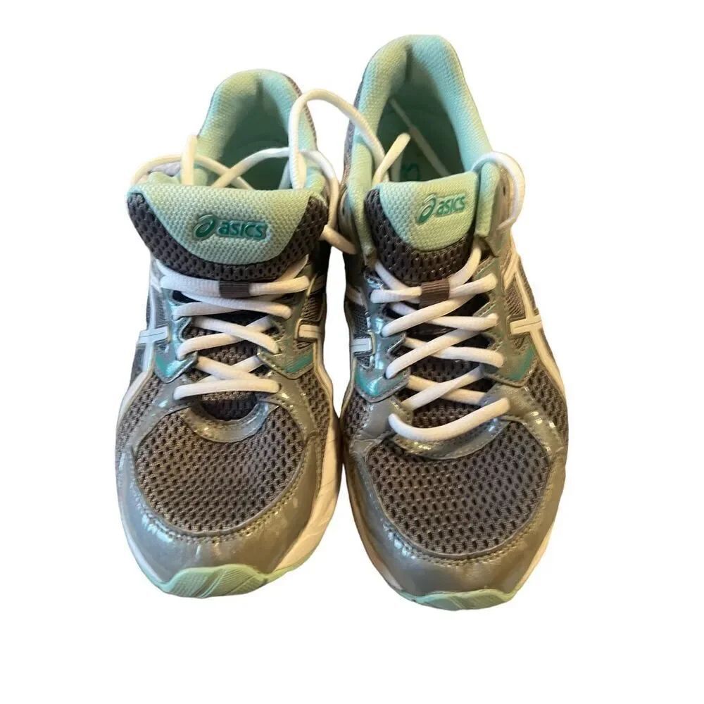 ASICS Women's Gel-Contend 3 Lace-Up Running Sneakers Shoes Teal Green Size 9